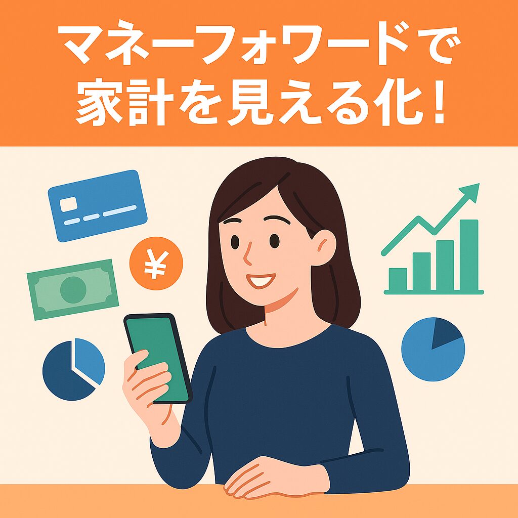 マネーフォワードで家族全員のお金の流れを共有