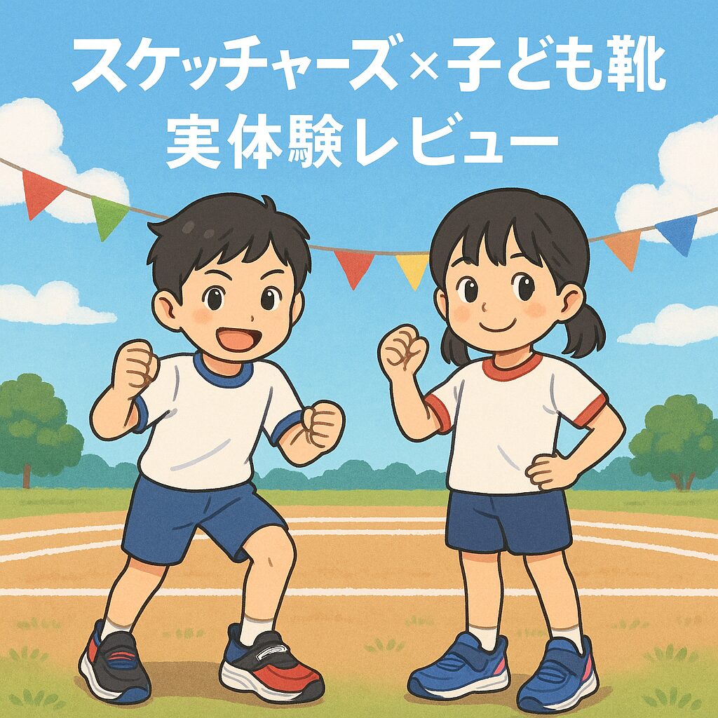 子供のために選ぶスケッチャーズのスニーカー