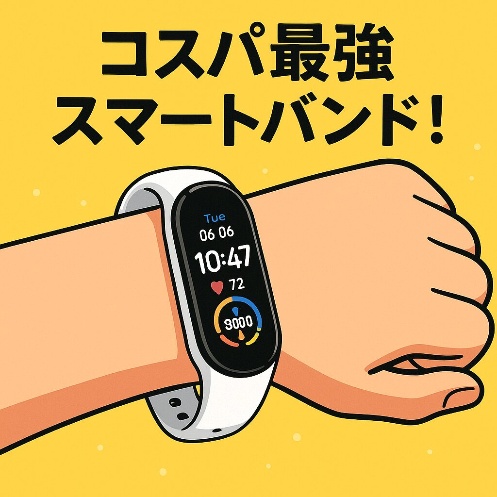 シャオミ ミーバンドの魅力を紹介