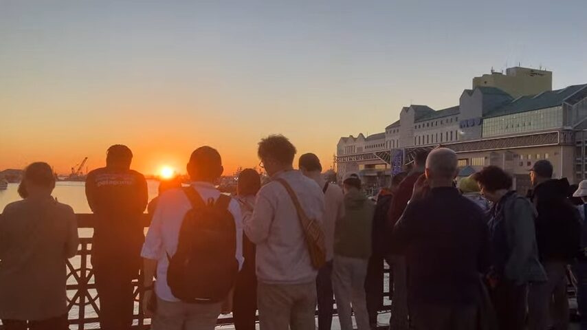 釧路夕日