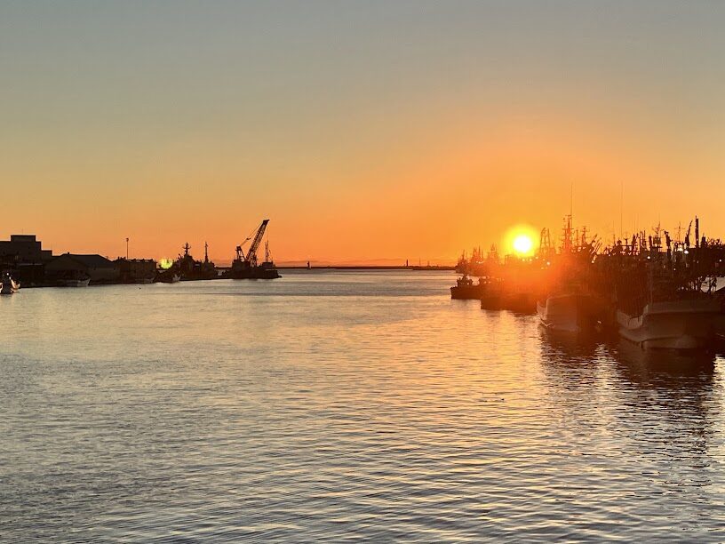 釧路夕日