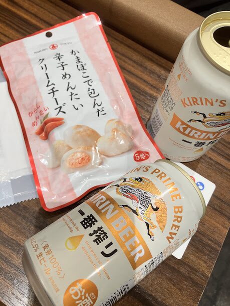 福岡空港ラウンジビール