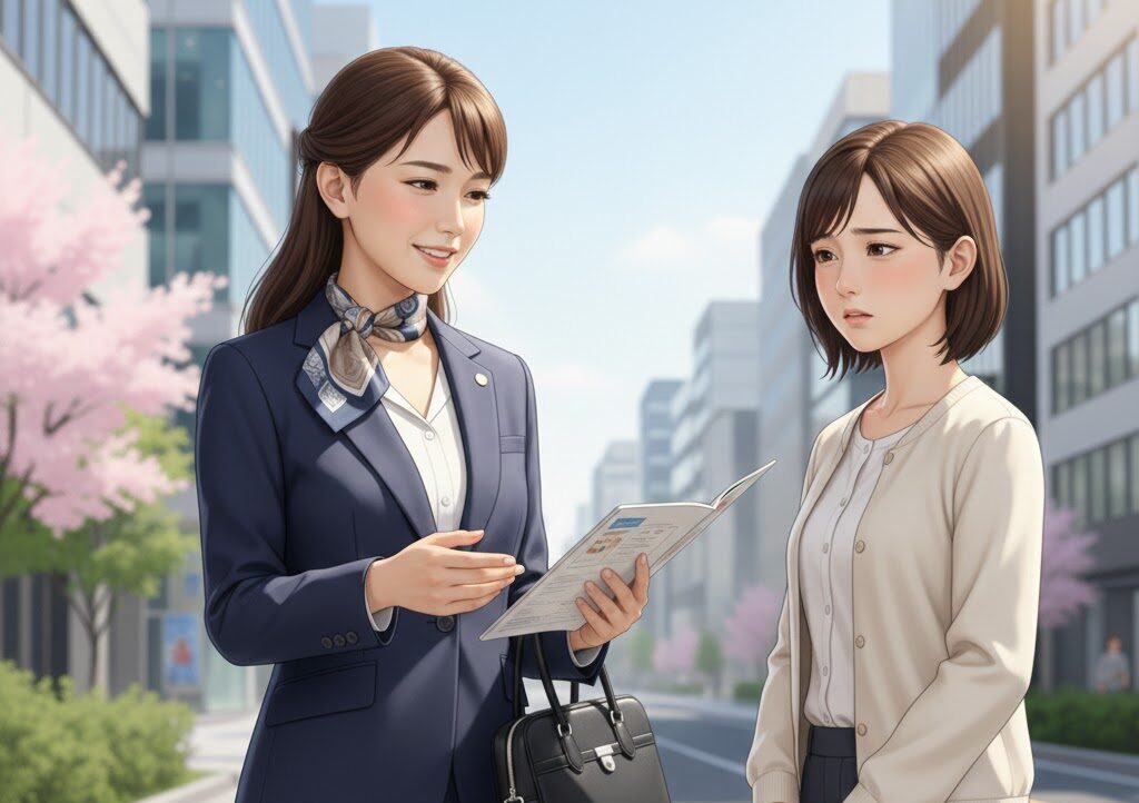 生保レディの仕事